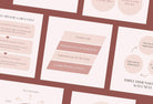 Ladystrategist 20 Wellness Tips and Infographics - Instagram Engagement Posts - Fully Editable Canva Templates instagram canva templates social media templates etsy free canva templates