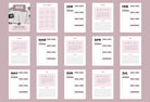 Ladystrategist 2023 Canva Planner Template instagram canva templates social media templates etsy free canva templates