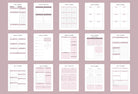 Ladystrategist 2023 Canva Planner Template instagram canva templates social media templates etsy free canva templates