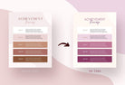 Ladystrategist 21 Page Client Goodbye Packet for Coaches - Rose Gold Canva Template instagram canva templates social media templates etsy free canva templates