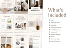 Ladystrategist 21 Page Client Welcome Packet for Coaches - Editable Canva Template Neutral Collection instagram canva templates social media templates etsy free canva templates