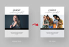 Ladystrategist 21 Page Client Welcome Packet for Coaches Editable Canva Template Soho Collection instagram canva templates social media templates etsy free canva templates