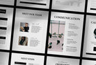 Ladystrategist 21 Page Client Welcome Packet for Coaches Editable Canva Template Soho Collection instagram canva templates social media templates etsy free canva templates