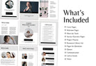Ladystrategist 21 Page Client Welcome Packet for Coaches Editable Canva Template Soho Collection instagram canva templates social media templates etsy free canva templates