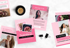 Ladystrategist 25 Page Nutrition Recipe Ebook Flamingo Editable Canva Templates instagram canva templates social media templates etsy free canva templates