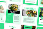 Ladystrategist 25 Page Nutrition Recipe Ebook Seafoam Editable Canva Templates instagram canva templates social media templates etsy free canva templates