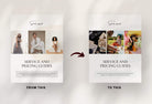 Ladystrategist 25 Page Service and Pricing Guide Editable Canva Template - Neutral Collection instagram canva templates social media templates etsy free canva templates