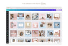 Ladystrategist 30 Baby Boutique Instagram Post Canva Templates instagram canva templates social media templates etsy free canva templates