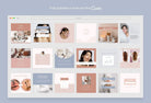 Ladystrategist 30 Beauty Instagram Post Canva Templates instagram canva templates social media templates etsy free canva templates