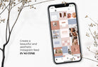 Ladystrategist 30 Beauty Instagram Post Canva Templates instagram canva templates social media templates etsy free canva templates