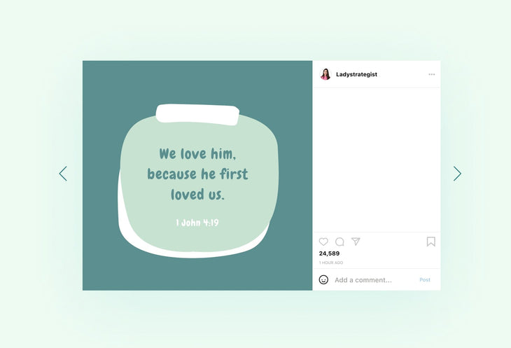 Ladystrategist 30 Bible Verses Instagram Post Canva Templates instagram canva templates social media templates etsy free canva templates