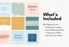 Ladystrategist 30 Bible Verses Instagram Post Canva Templates instagram canva templates social media templates etsy free canva templates