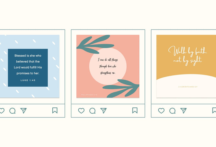 Ladystrategist 30 Bible Verses Instagram Post Canva Templates instagram canva templates social media templates etsy free canva templates