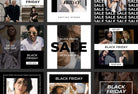 Ladystrategist 30 Black Friday Instagram Promo Posts Canva Templates V3 instagram canva templates social media templates etsy free canva templates