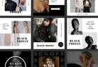 Ladystrategist 30 Black Friday Instagram Promo Posts Canva Templates V4 instagram canva templates social media templates etsy free canva templates