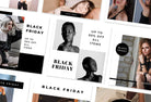 Ladystrategist 30 Black Friday Instagram Promo Posts Canva Templates V4 instagram canva templates social media templates etsy free canva templates