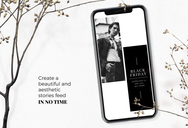 Ladystrategist 30 Black Friday Instagram Promo Stories Canva Templates instagram canva templates social media templates etsy free canva templates