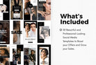 Ladystrategist 30 Black Friday Instagram Promo Stories Canva Templates V3 instagram canva templates social media templates etsy free canva templates