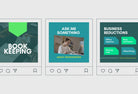 Ladystrategist 30 Bookkeeping Instagram Post Editable Canva Templates V2 instagram canva templates social media templates etsy free canva templates