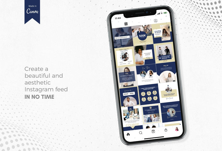 Ladystrategist 30 Business Consulting Instagram Post Canva Templates instagram canva templates social media templates etsy free canva templates