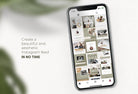 Ladystrategist 30 Business Consulting Instagram Post Canva Templates V2 instagram canva templates social media templates etsy free canva templates