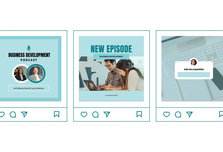 Ladystrategist 30 Business Development Instagram Post Canva Templates instagram canva templates social media templates etsy free canva templates