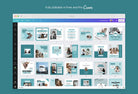 Ladystrategist 30 Business Development Instagram Post Canva Templates instagram canva templates social media templates etsy free canva templates