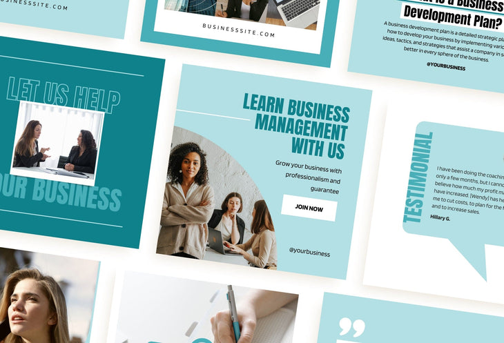 Ladystrategist 30 Business Development Instagram Post Canva Templates instagram canva templates social media templates etsy free canva templates
