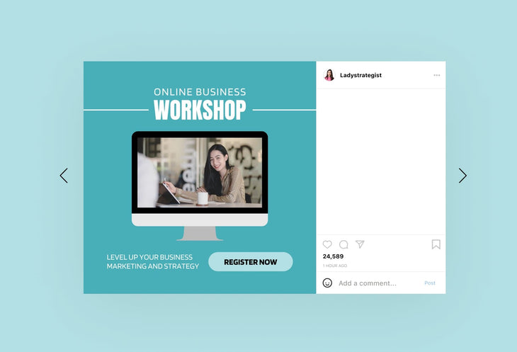 Ladystrategist 30 Business Development Instagram Post Canva Templates instagram canva templates social media templates etsy free canva templates