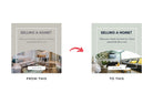 Ladystrategist 30 Buyer and Seller Real Estate Tips Instagram Post Canva Templates instagram canva templates social media templates etsy free canva templates