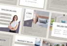 Ladystrategist 30 Buyer and Seller Real Estate Tips Instagram Post Canva Templates instagram canva templates social media templates etsy free canva templates
