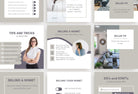 Ladystrategist 30 Buyer and Seller Real Estate Tips Instagram Post Canva Templates instagram canva templates social media templates etsy free canva templates