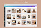Ladystrategist 30 Christian Instagram Post Canva Templates instagram canva templates social media templates etsy free canva templates