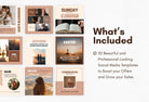 Ladystrategist 30 Christian Instagram Post Canva Templates instagram canva templates social media templates etsy free canva templates