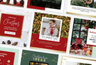 Ladystrategist 30 Christmas Instagram Post Canva Templates V2 instagram canva templates social media templates etsy free canva templates