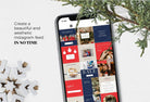 Ladystrategist 30 Christmas Instagram Post Canva Templates V3 instagram canva templates social media templates etsy free canva templates