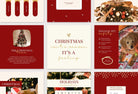 Ladystrategist 30 Christmas Instagram Post Canva Templates V5 instagram canva templates social media templates etsy free canva templates