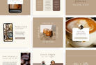 Ladystrategist 30 Coffeehouse Instagram Engagement Post Canva Templates V2 instagram canva templates social media templates etsy free canva templates