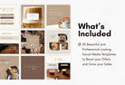 Ladystrategist 30 Coffeehouse Instagram Engagement Post Canva Templates V2 instagram canva templates social media templates etsy free canva templates