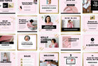 Ladystrategist 30 Facebook Post Canva Templates instagram canva templates social media templates etsy free canva templates