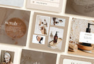 Ladystrategist 30 Facials Instagram Engagement Post Canva Templates instagram canva templates social media templates etsy free canva templates
