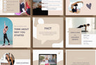 Ladystrategist 30 Fitness Instagram Post Canva Templates instagram canva templates social media templates etsy free canva templates