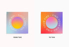 Ladystrategist 30 Gradient Instagram Post Quotes Canva Templates instagram canva templates social media templates etsy free canva templates