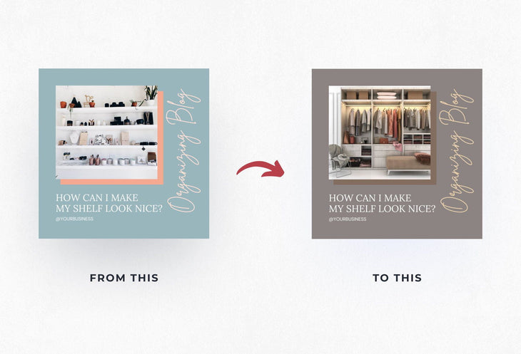 Ladystrategist 30 Home Organization Instagram Post Canva Templates instagram canva templates social media templates etsy free canva templates