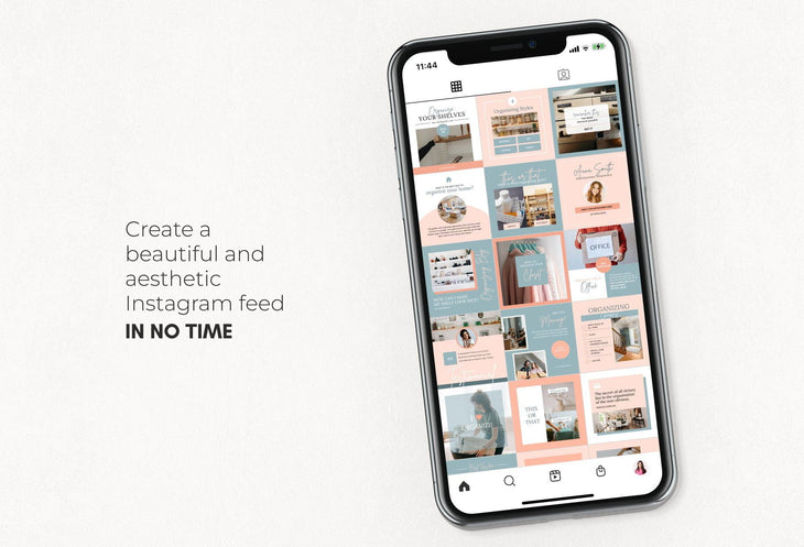Ladystrategist 30 Home Organization Instagram Post Canva Templates instagram canva templates social media templates etsy free canva templates