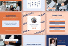Ladystrategist 30 Insurance Instagram Post Canva Templates instagram canva templates social media templates etsy free canva templates