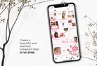 Ladystrategist 30 Lash Tech Instagram Post Canva Templates instagram canva templates social media templates etsy free canva templates