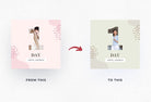 Ladystrategist 30 Launch Instagram Post Canva Templates instagram canva templates social media templates etsy free canva templates