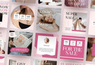 Ladystrategist 30 Launch Instagram Post Canva Templates instagram canva templates social media templates etsy free canva templates