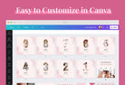 Ladystrategist 30 Launch Instagram Post Canva Templates instagram canva templates social media templates etsy free canva templates